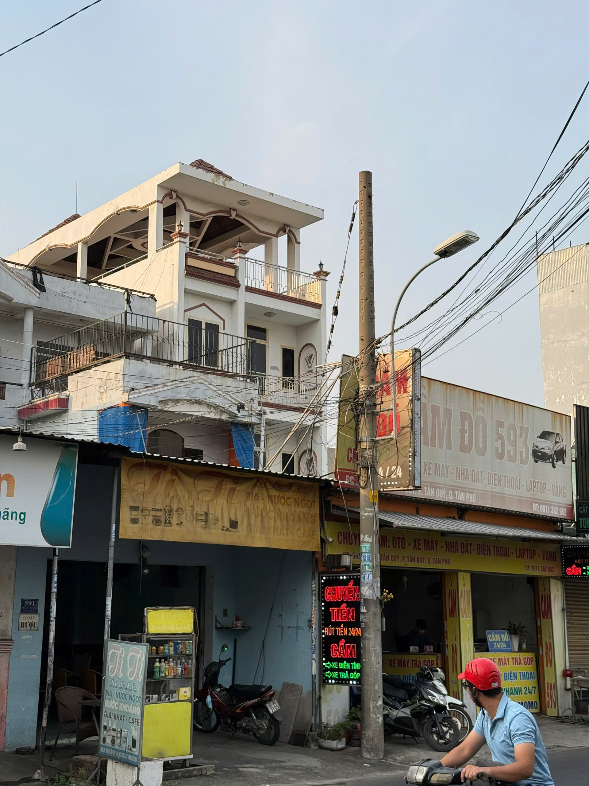 Bán Nhà mặt tiền Tân Kỳ Tân Quý 7x26m 1 lầu st