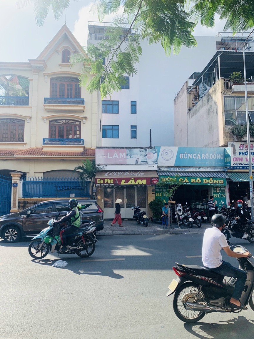 Bán Nhà mặt tiền Tân Sơn Nhì 4x15(60m2) cấp 4 ,đường 20m