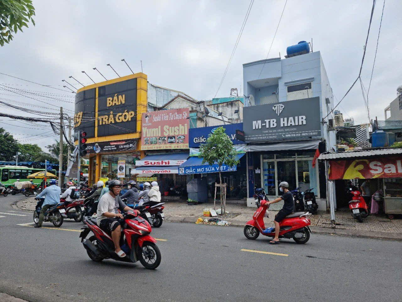 Bán Nhà mặt tiền Tân Quý 32 trệt 1 lầu