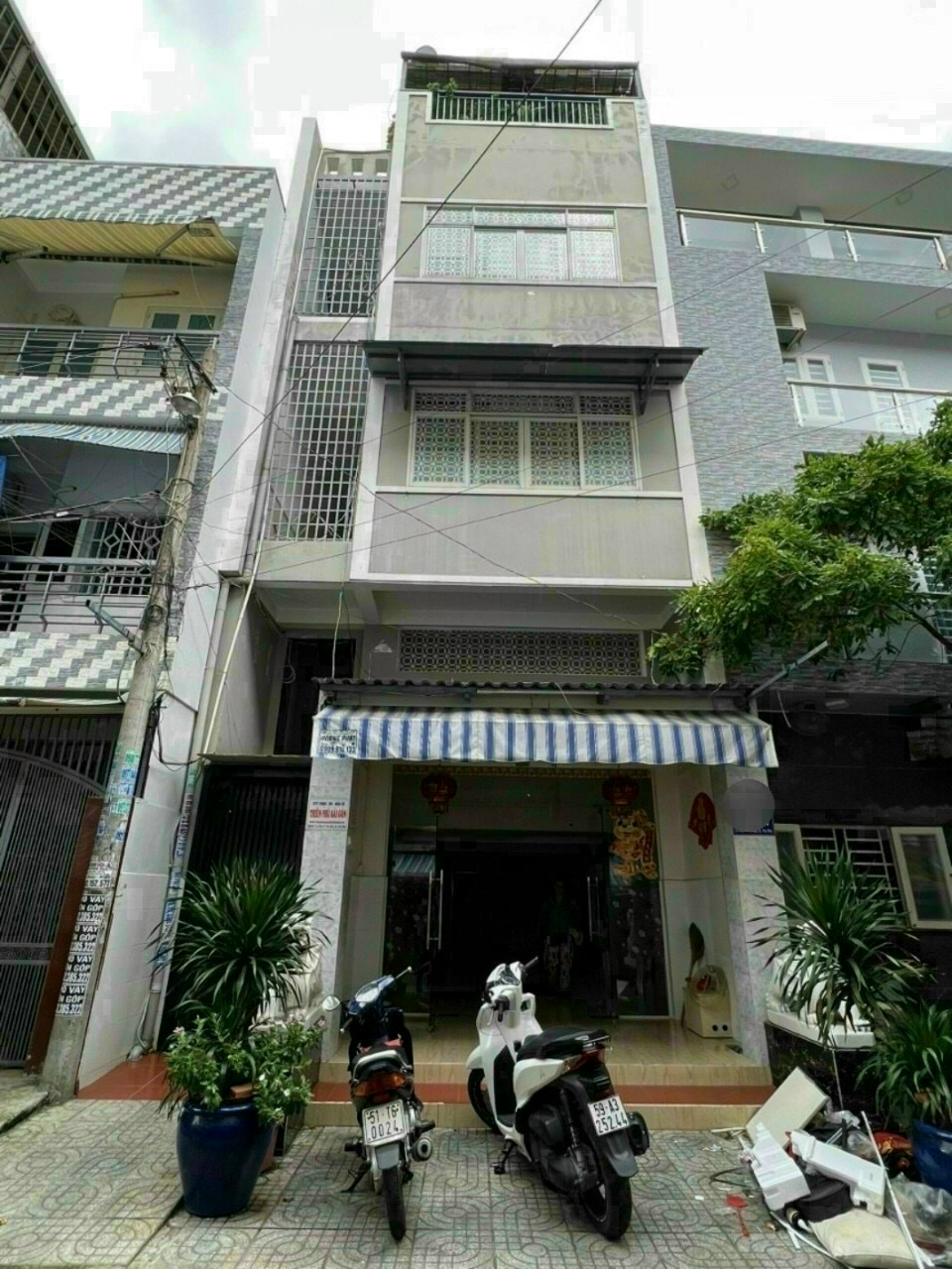 Bán Nhà hẻm Lê Sát 6x22m lửng 2 lầu,hẻm 8m thông,14 phòng,cho thuê 25tr/th