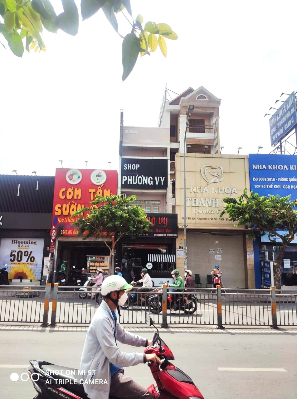Bán Nhà mặt tiền Lũy Bán Bích 4x36 2 lầu