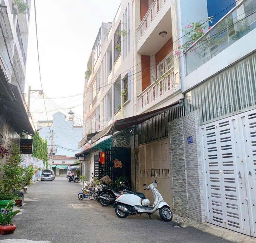 Bán Nhà hẻm Đỗ Thừa Luông 4.4m x 11.5m 1 trệt 2 lầu 1 st