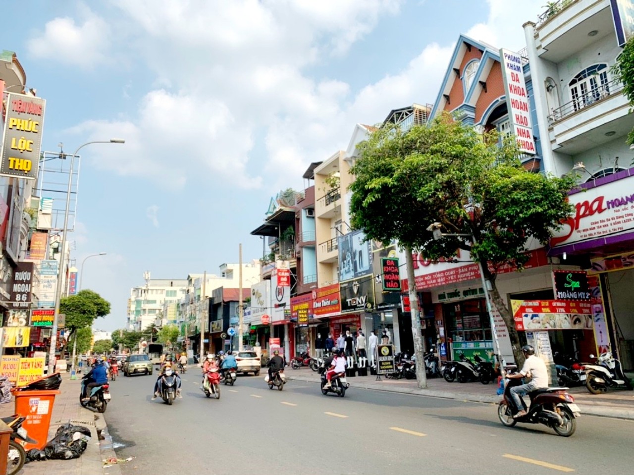 Bán Nhà mặt tiền Gò Dầu 5x16(80m2) 4 lầu st,đang thuê 45tr/th