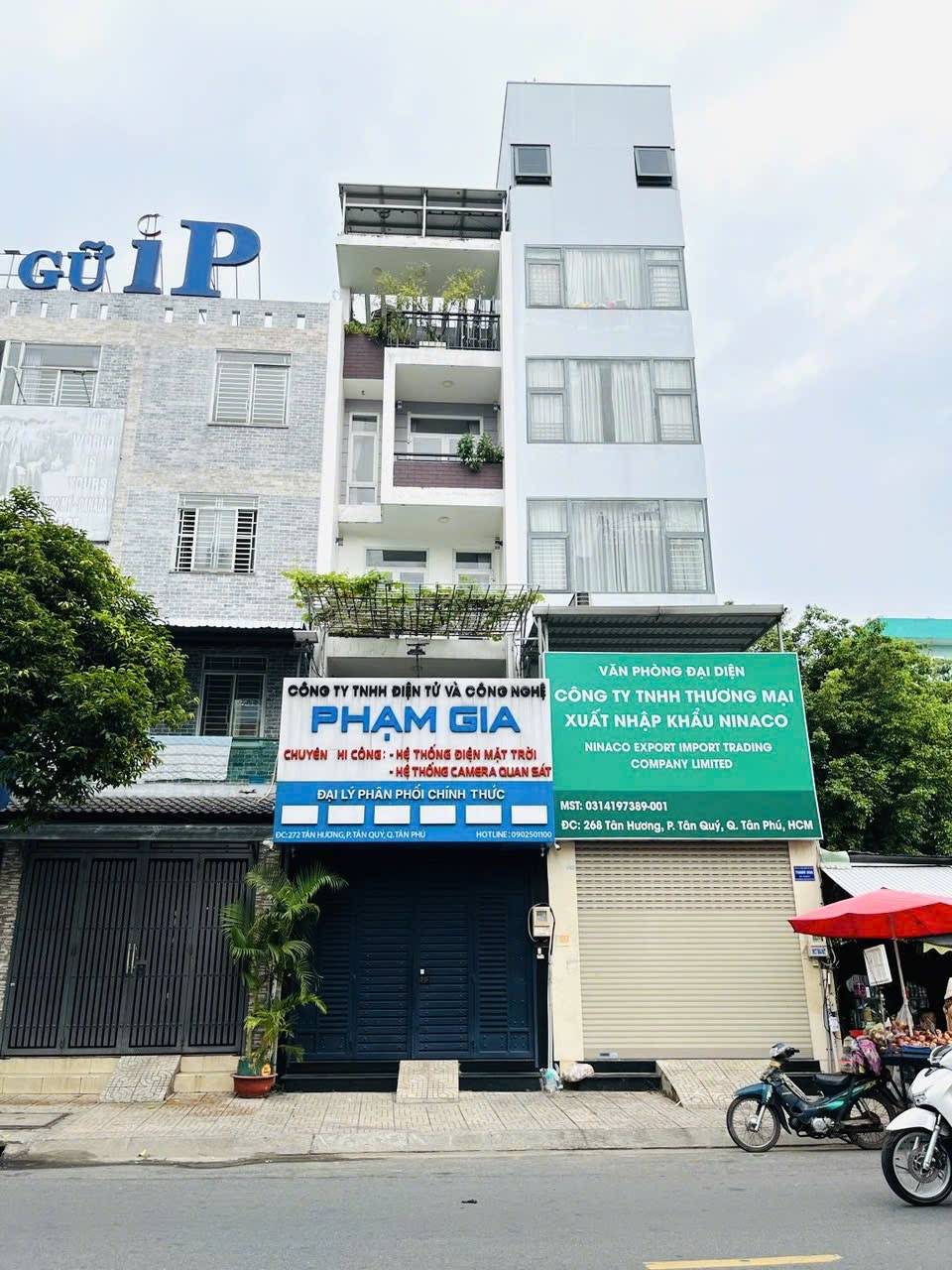Bán Nhà mặt tiền Tân Hương 4x20 1 trệt 3 lầu 1 st có thang máy
