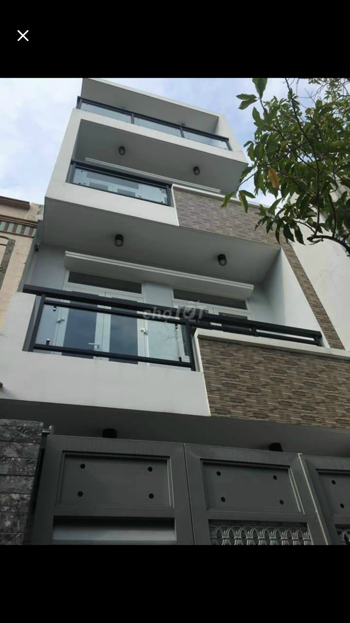 Bán Nhà hẻm Nguyễn Hữu Tiến 4x14.5 2 lầu st