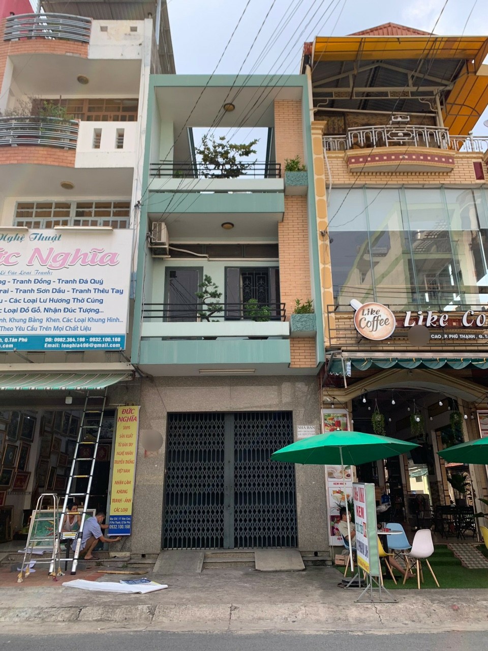 Bán Nhà mặt tiền Văn Cao 4X17 2 lầu